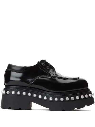 Alexander Wang Black High Shine Dress Shoes