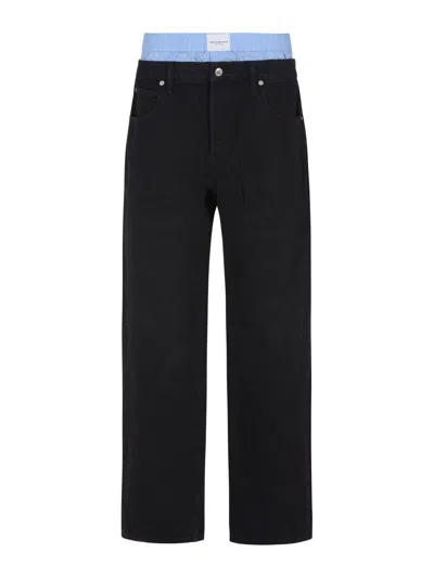 Alexander Wang High Waist Balloon Jeans In Black