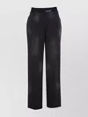 Alexander Wang High Waist Elasticized Biker Shorts Trousers