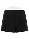 Alexander Wang Pleated Shorts With Branded Band