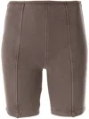 Alexander Wang High-waisted Cotton Cycling Shorts