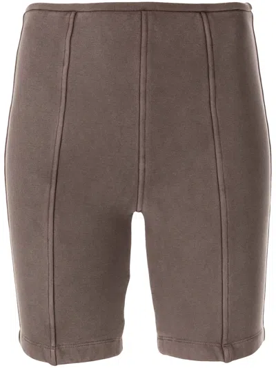 Alexander Wang High-waisted Cotton Cycling Shorts