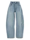 Alexander Wang Light Blue Distressed Flare Jeans