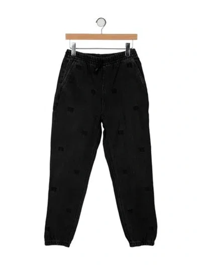 Pre-owned Alexander Wang High-rise Skinny Leg Jeans In Black