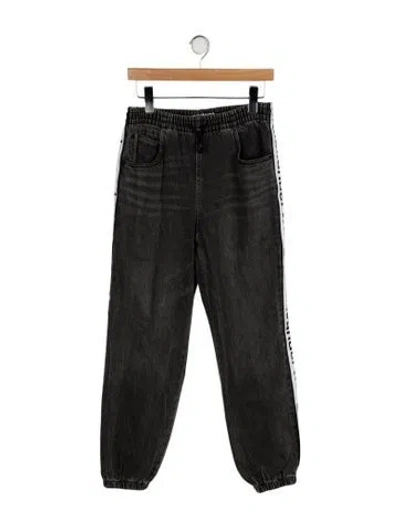 Pre-owned Alexander Wang High-rise Skinny Leg Jeans In Black