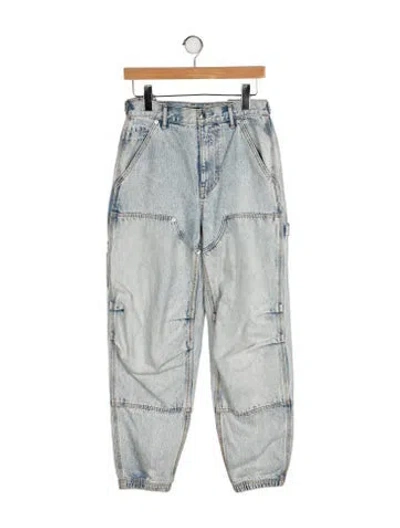 Pre-owned Alexander Wang High-rise Skinny Leg Jeans In Blue