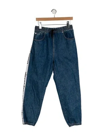 Pre-owned Alexander Wang High-rise Skinny Leg Jeans In Blue
