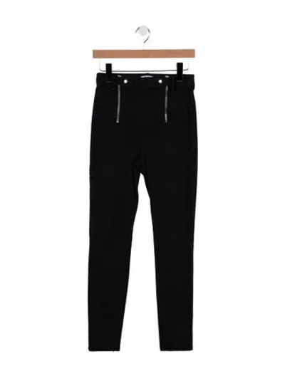 Pre-owned Alexander Wang High-rise Skinny Leg Jeans W/ Tags In Black