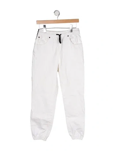 Pre-owned Alexander Wang High-rise Skinny Leg Jeans In White
