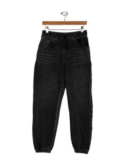 Pre-owned Alexander Wang High-rise Straight Leg Jeans In Multi