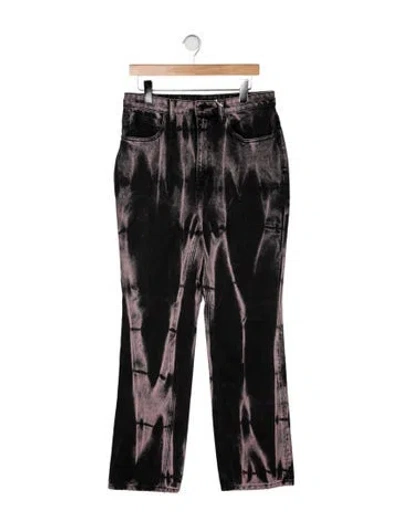Pre-owned Alexander Wang High-rise Straight Leg Jeans W/ Tags In Black