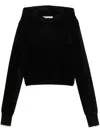 Alexander Wang Hooded Sweater In Black