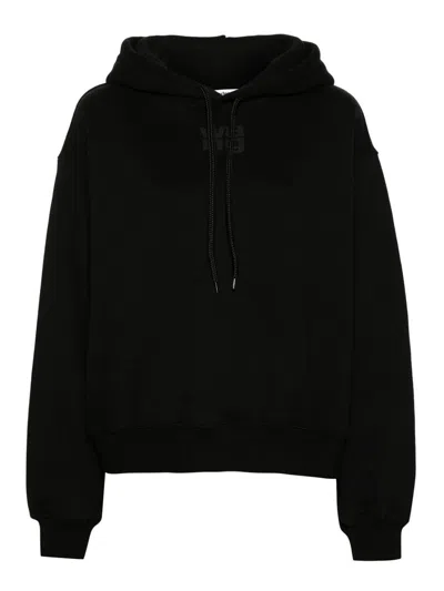 Alexander Wang Hoodie In Black