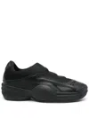 Alexander Wang ‘vortex' Lycra Chunky Low Top Sneakers In Black