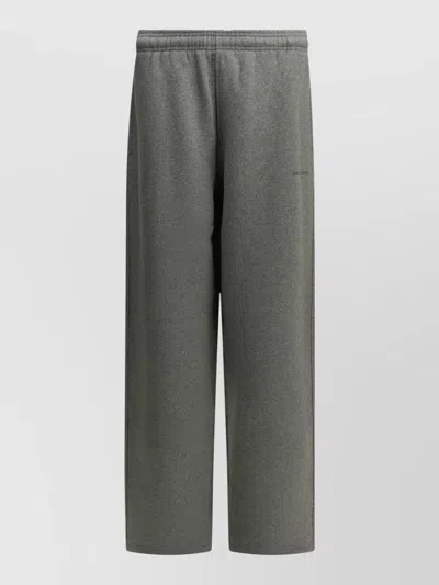 Alexander Wang Hotfix Athletic Pants Side Pockets Design In Gray