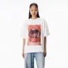 Alexander Wang Ice Cube Oversize Cotton Graphic T-shirt In White