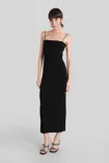 Alexander Wang Long Dress In Black