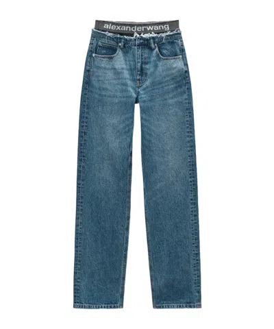 Alexander Wang Indigo Pre-styled Ez Jeans