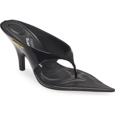 Alexander Wang Irina Pointy Toe Sandal In Calf Leather In Black