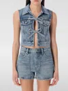 Alexander Wang Jacket  Woman Color Denim In Denim