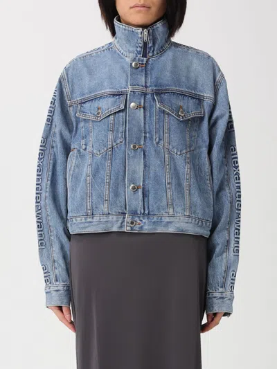 Alexander Wang Jacket  Woman Color Gnawed Blue