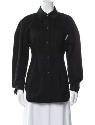 Pre-owned Alexander Wang Jacket In Black