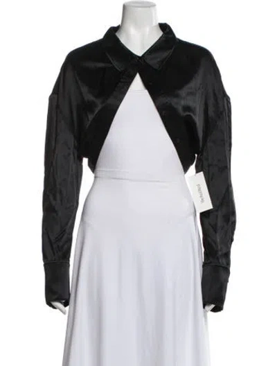 Pre-owned Alexander Wang Jacket In Black