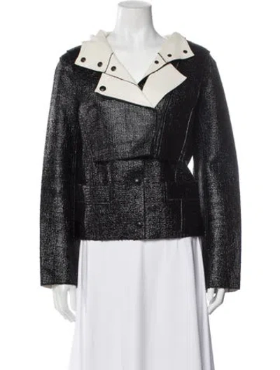 Pre-owned Alexander Wang Jacket In Black