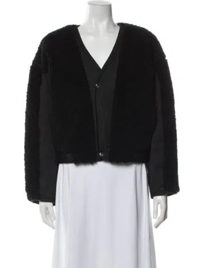 Pre-owned Alexander Wang Jacket In Black