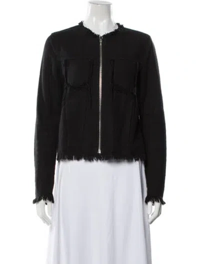 Pre-owned Alexander Wang Jacket In Black