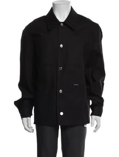 Pre-owned Alexander Wang Jacket In Black