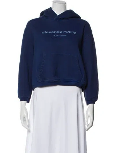 Pre-owned Alexander Wang Jacket In Blue