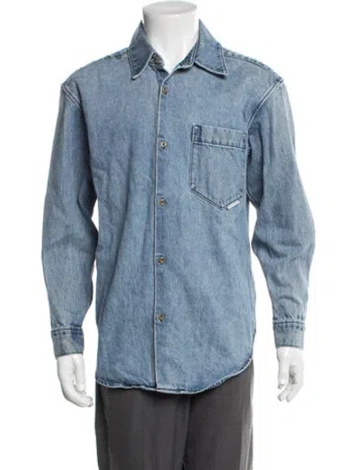 Pre-owned Alexander Wang Jacket In Blue