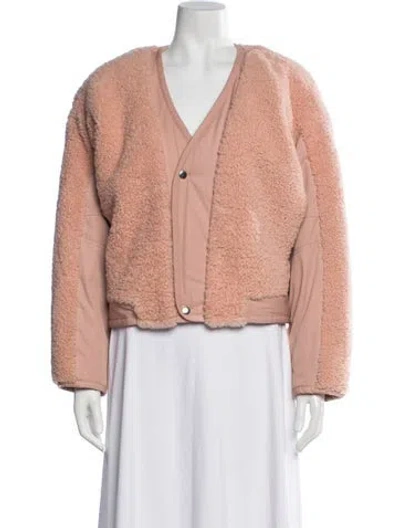 Pre-owned Alexander Wang Jacket In Pink