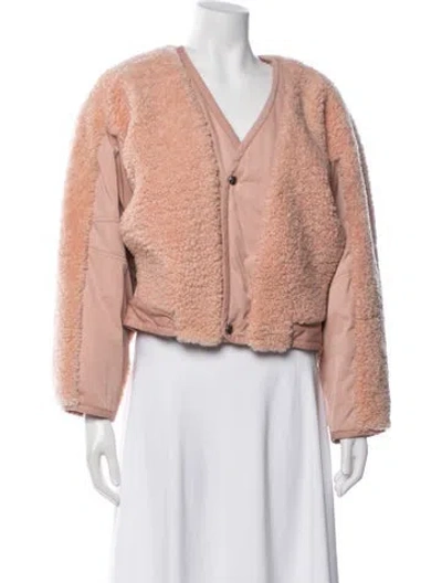 Pre-owned Alexander Wang Jacket In Pink