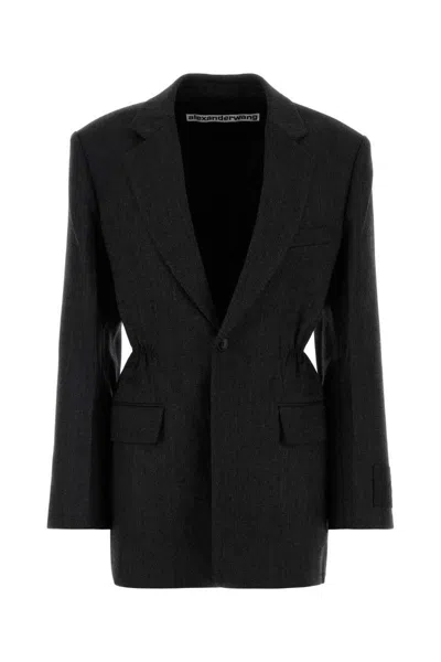 Alexander Wang Jackets And Vests In Black