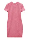 Alexander Wang Jacquard Logo Mini Dress