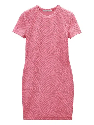 Alexander Wang Jacquard Logo Mini Dress