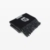 Alexander Wang Jacquard Logo Scarf In Alpaca-wool Blend In Multi