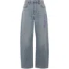 Alexander Wang Wide-leg Jeans In Blue