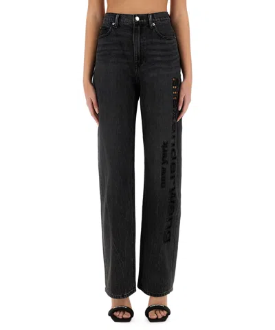 Alexander Wang Jeans In Black