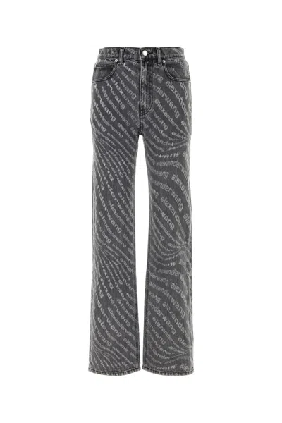 Alexander Wang Jeans-26 Nd  Female In Grey