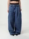 Alexander Wang Jeans  Woman Color Blue In Blue