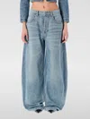 Alexander Wang Jeans With Prestyled Boxer In Denim