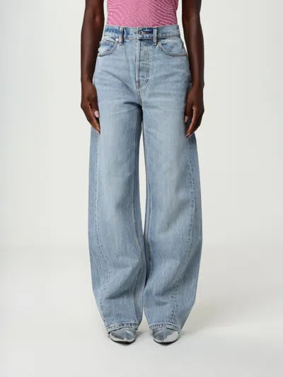Alexander Wang Jeans  Woman Color Denim In Blue