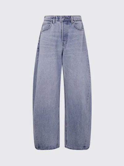 ALEXANDER WANG JEANS ALEXANDER WANG WOMAN COLOR DENIM,H19541028