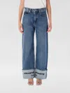 Alexander Wang Jeans In Denim Donna In Blue