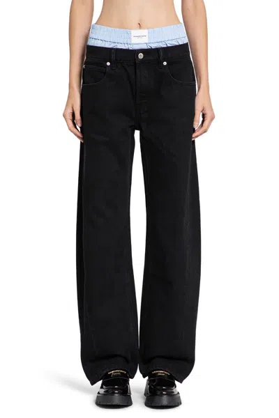 Alexander Wang Jeans In Black