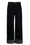 Alexander Wang Jeans Black In Nero Neri E Grigi