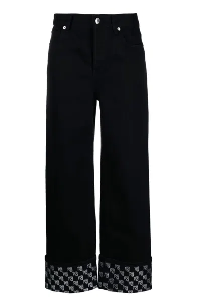 Alexander Wang Jeans Black In Nero Neri E Grigi